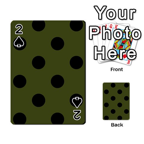 Polka Dots Front - Spade2