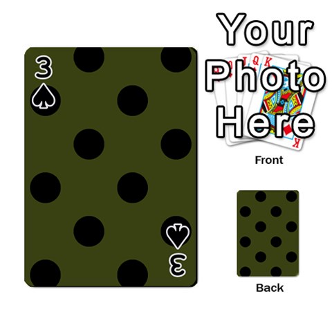 Polka Dots Front - Spade3