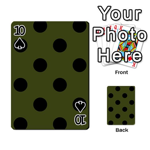 Polka Dots Front - Spade10