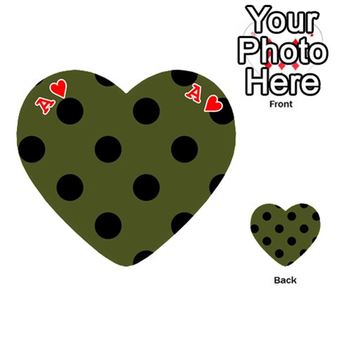 Ace Polka Dots Front - HeartA
