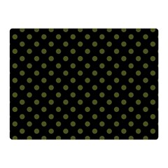 Polka Dots 35 x27  Blanket Back
