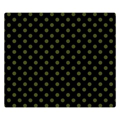 Polka Dots 50 x40  Blanket Back