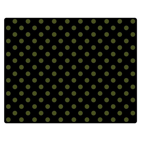 Polka Dots 60 x50  Blanket Back