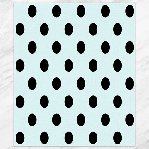 Polka Dots 8.15 x9.66  Canvas - 1