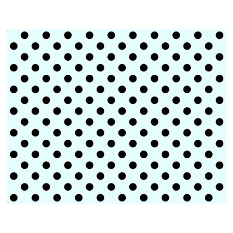 Polka Dots 60 x50  Blanket Back