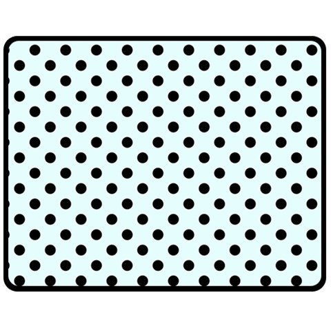 Polka Dots 60 x50  Blanket Front