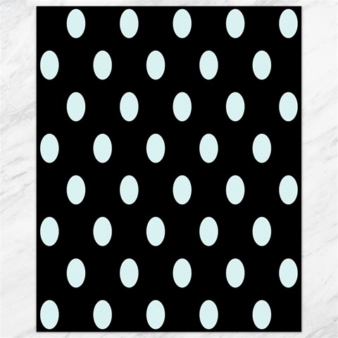 Polka Dots 10.95 x13.48  Canvas - 1