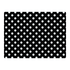 Polka Dots 35 x27  Blanket Back