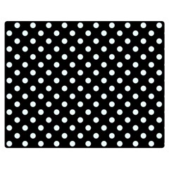 Polka Dots 60 x50  Blanket Front