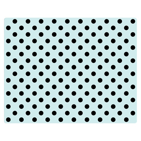 Polka Dots 60 x50  Blanket Back