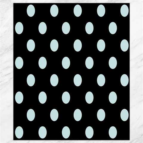 Polka Dots 8.15 x9.66  Canvas - 1