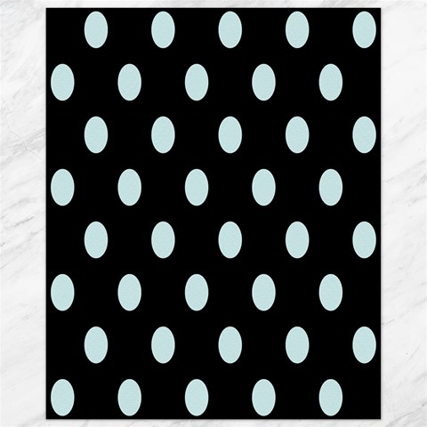 Polka Dots 10.95 x13.48  Canvas - 1