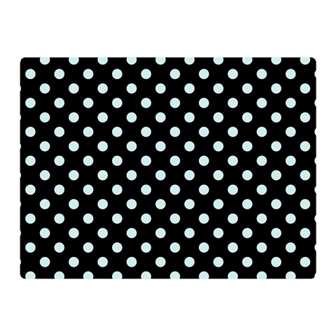 Polka Dots 35 x27  Blanket Front