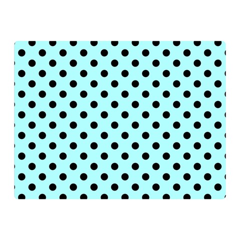 Polka Dots 35 x27  Blanket Front
