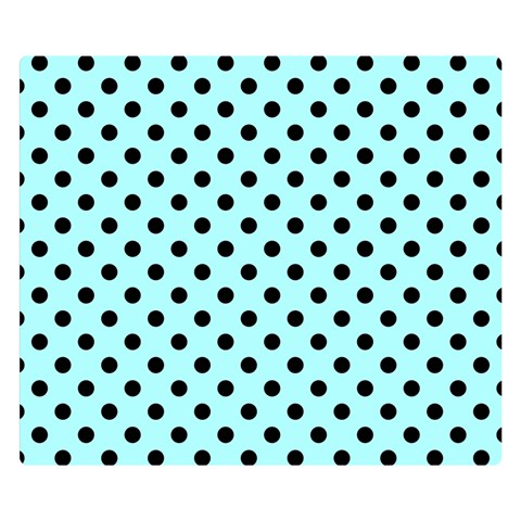 Polka Dots 50 x40  Blanket Front