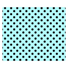Polka Dots 50 x40  Blanket Back