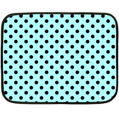 Polka Dots 35 x27  Blanket Front