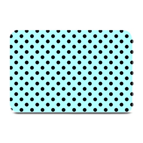 Polka Dots 18 x12  Plate Mat