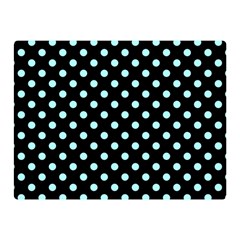Polka Dots 35 x27  Blanket Back