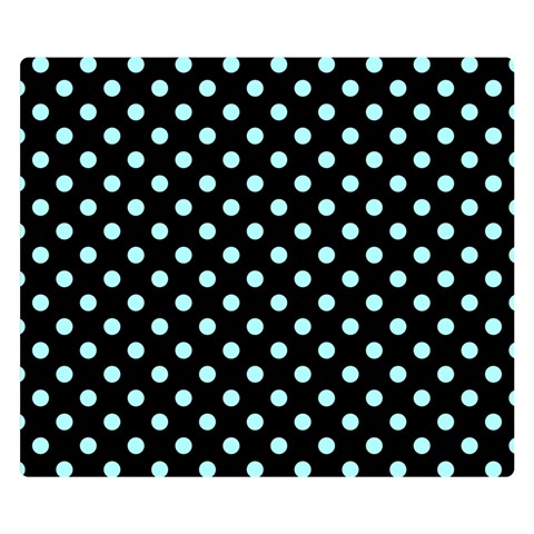 Polka Dots 50 x40  Blanket Front