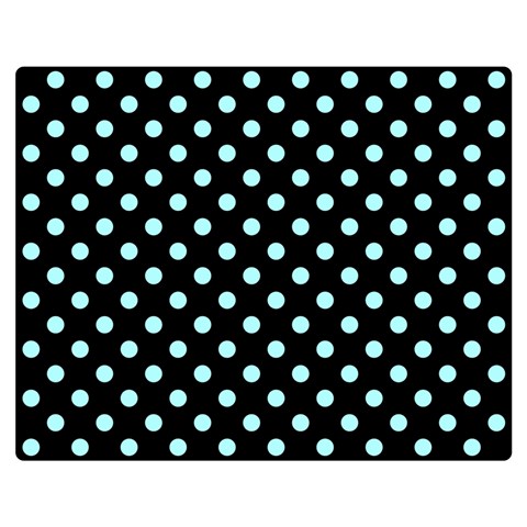 Polka Dots 60 x50  Blanket Back