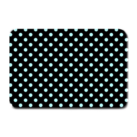 Polka Dots 18 x12  Plate Mat