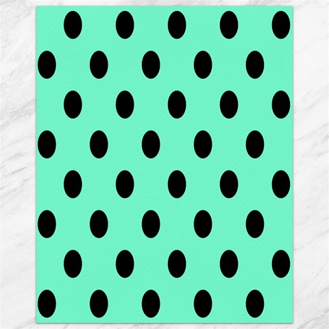 Polka Dots 15.75 x19.29  Canvas - 1