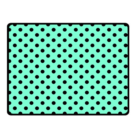 Polka Dots 45 x34  Blanket Front