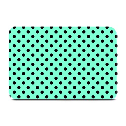 Polka Dots 18 x12  Plate Mat