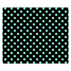 Polka Dots 50 x40  Blanket Back