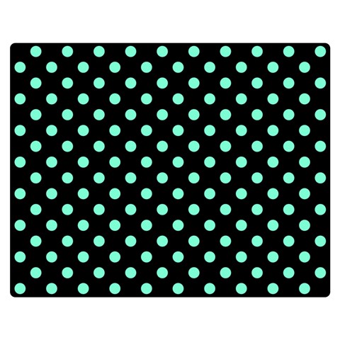 Polka Dots 60 x50  Blanket Front