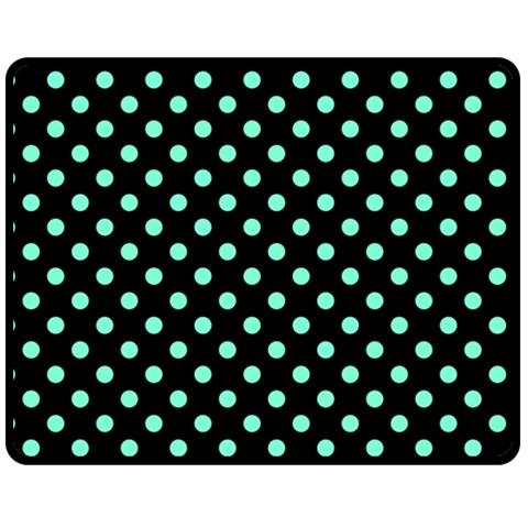 Polka Dots 60 x50  Blanket Front