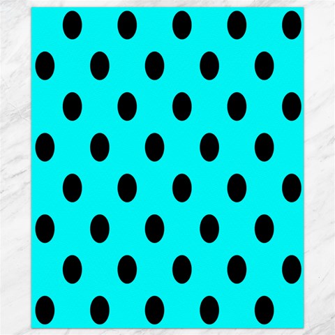Polka Dots 8.15 x9.66  Canvas - 1