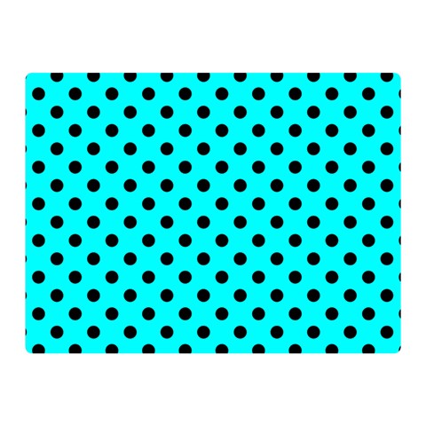 Polka Dots 35 x27  Blanket Front