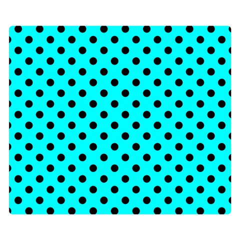 Polka Dots 50 x40  Blanket Front
