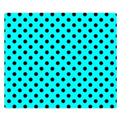 Polka Dots 50 x40  Blanket Back