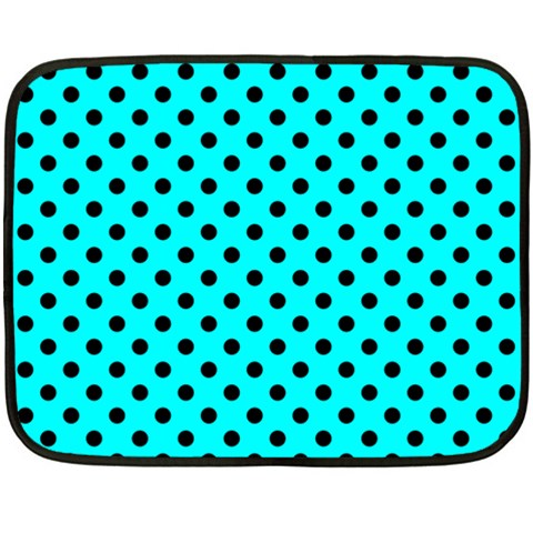 Polka Dots 35 x27  Blanket Front