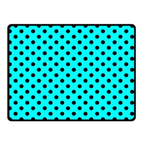 Polka Dots 45 x34  Blanket Front