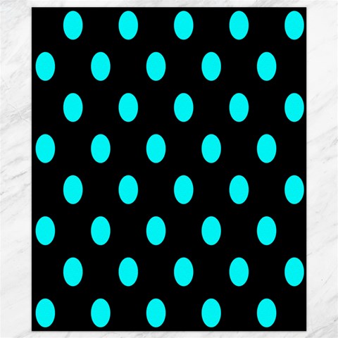 Polka Dots 8.15 x9.66  Canvas - 1