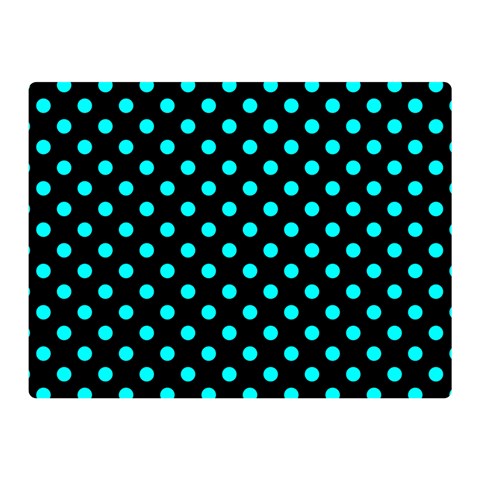 Polka Dots 35 x27  Blanket Back