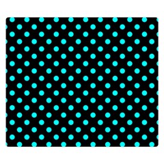 Polka Dots 50 x40  Blanket Back