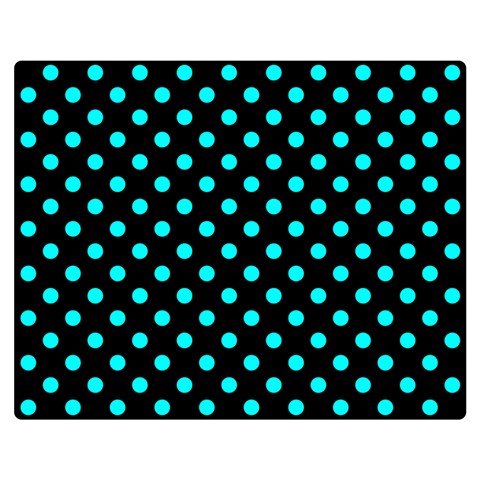 Polka Dots 60 x50  Blanket Front