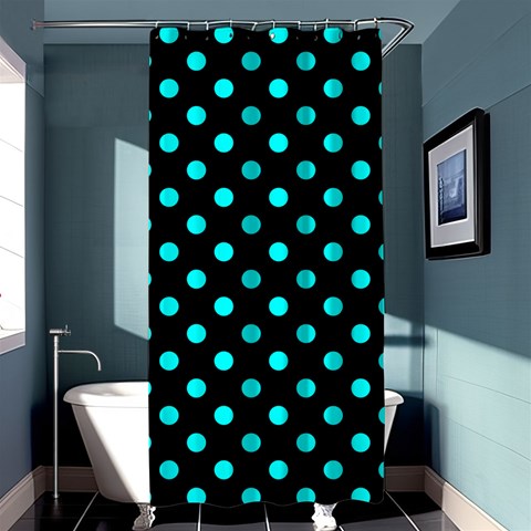 Polka Dots Curtain(36 X72 ) - 33.26 x66.24  Curtain(36 X72 )