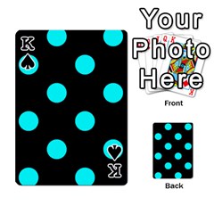 King Polka Dots Front - SpadeK
