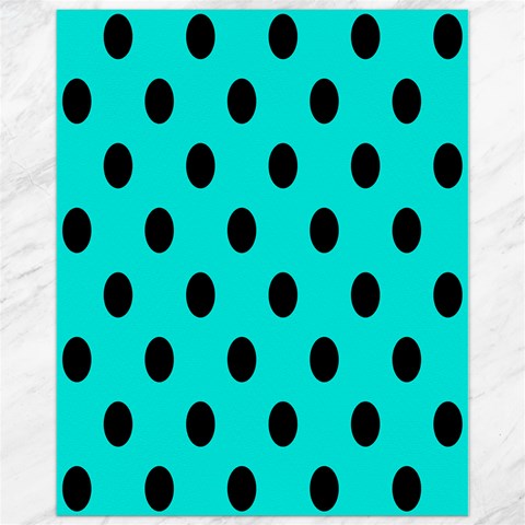 Polka Dots 10.95 x13.48  Canvas - 1