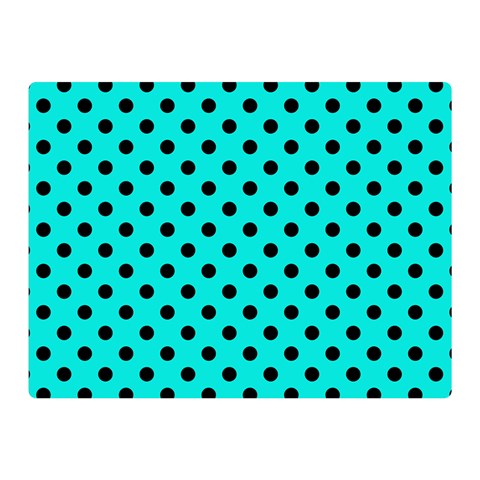 Polka Dots 35 x27  Blanket Front