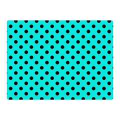 Polka Dots 35 x27  Blanket Back