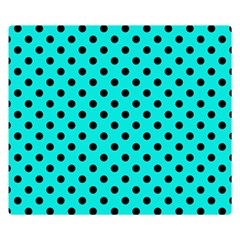 Polka Dots 50 x40  Blanket Back