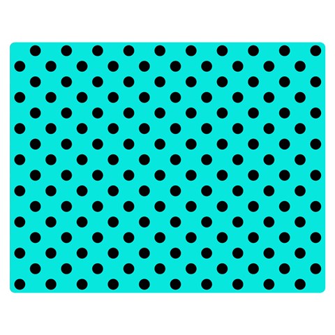 Polka Dots 60 x50  Blanket Front