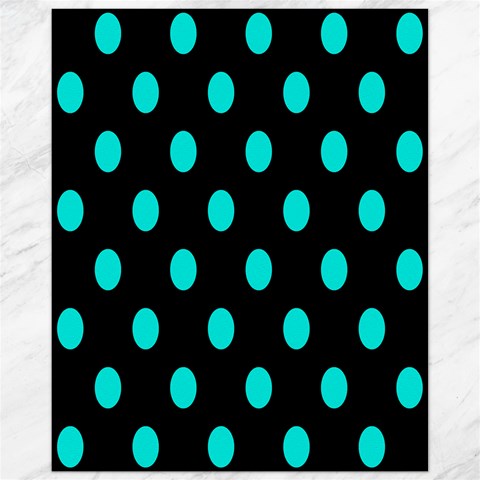 Polka Dots 10.95 x13.48  Canvas - 1